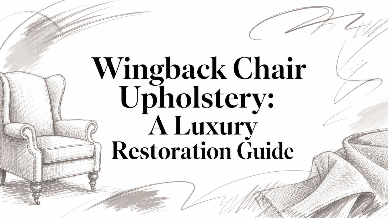 Wingback Chair Upholstery: A Luxury Restoration Guide