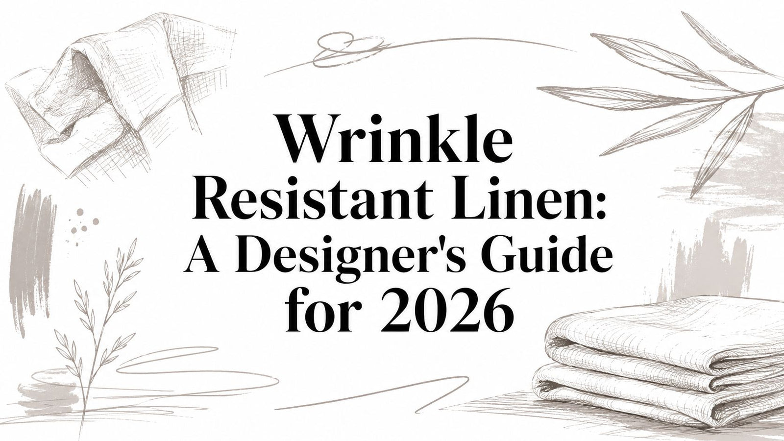 Wrinkle Resistant Linen: A Designer's Guide for 2026
