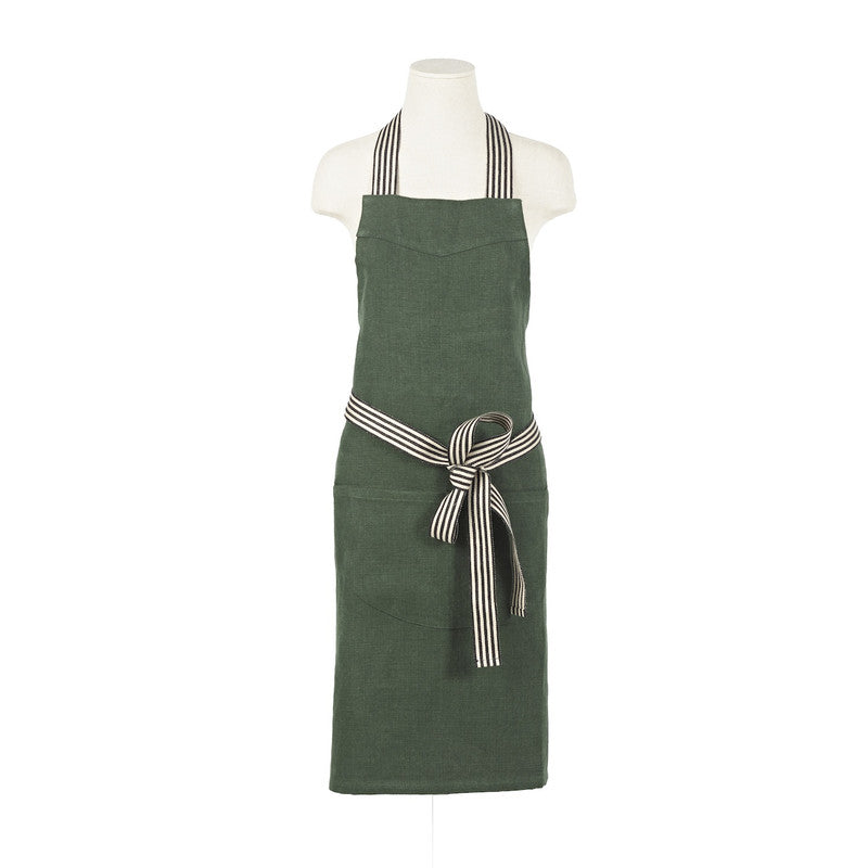 Billie Apron 29x35" Racing green 