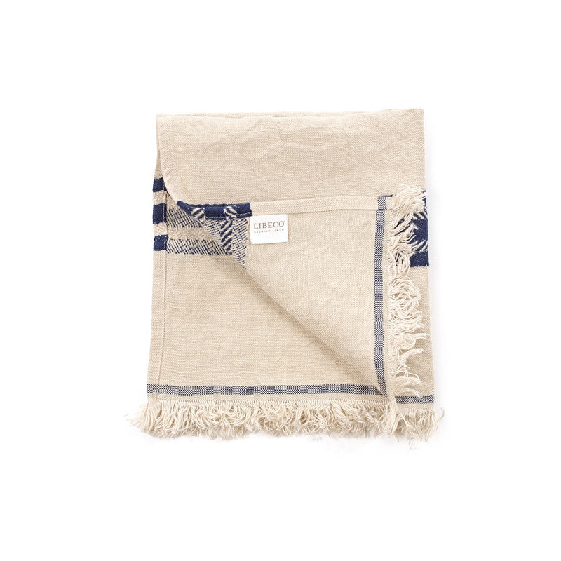 indigo stripe napkin 2