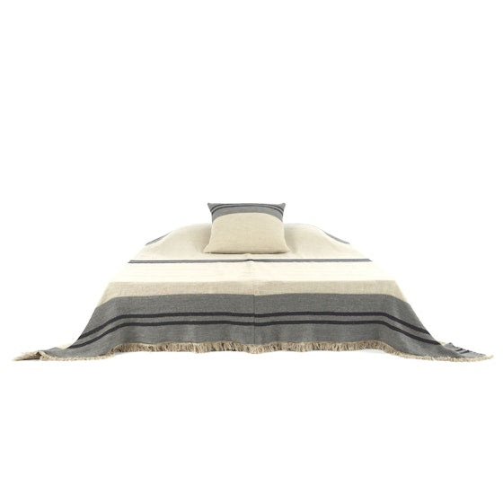 Black House Stripe: Coverlet