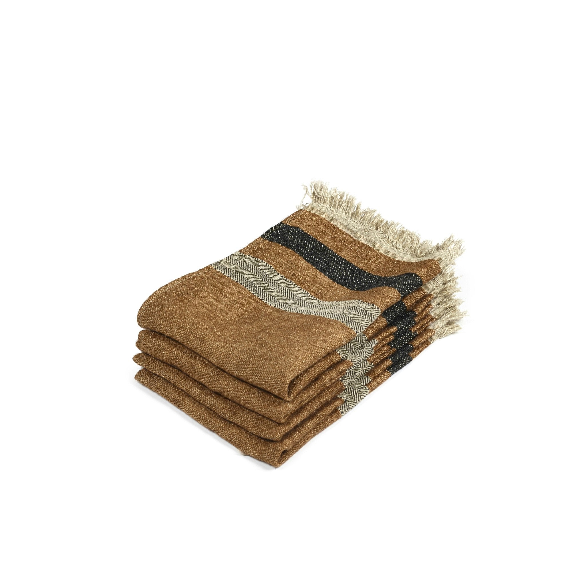 The Belgian Towel Small fouta 14"x20" Nairobi  Set of 6