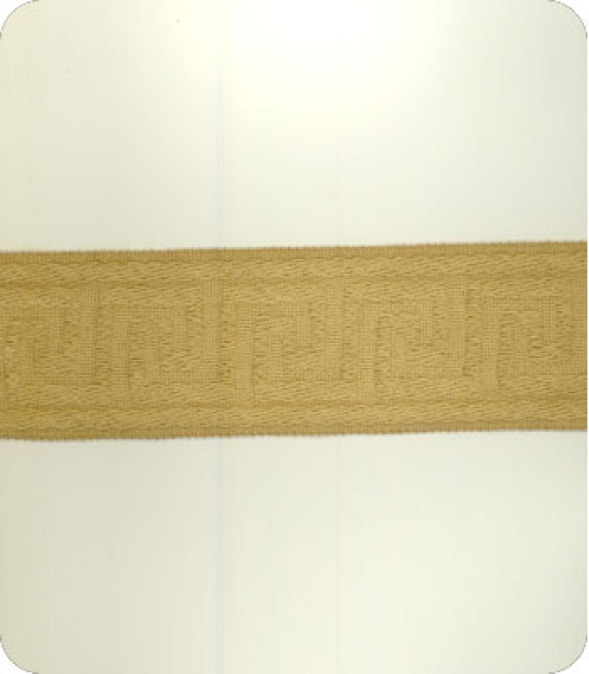 41898 Greek Key Jacq. Wheat Solid