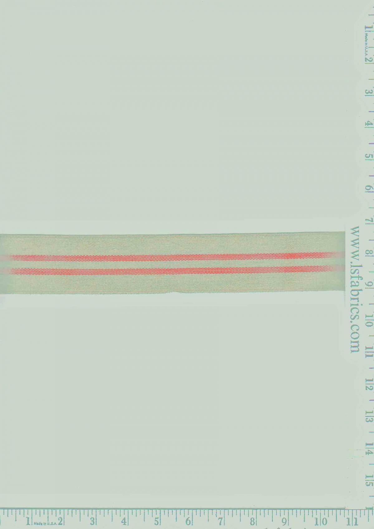 Modern Grain Sack Red