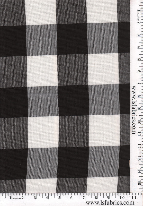 Buford Check  Black