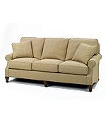 3-Cushioned Sofa w/ Rolled Arms