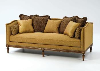 Pillow-Backed Sofa w/ Bench Seat